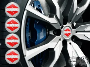 Suzuki Insignia de Rueda Logo Cúpula Elegante de Epoxi